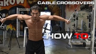 Chest Workout  Cable Crossover [upl. by Abocaj111]