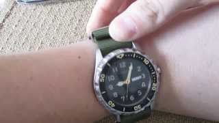 How To Install a NATO strap on a Watch [upl. by Dnomed897]