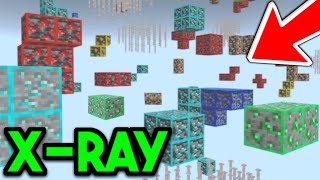 How To Xray In Minecraft Bedrock 120 Android IOS Windows 11 Xbox PS5 [upl. by Nylsoj690]