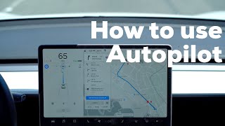 How to use Tesla Autopilot [upl. by Ocram897]