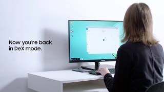 Switching Between Samsung DeX and Screen Mirror Mode [upl. by Aicaca]