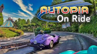 4K Autopia 2021  Disneyland Paris [upl. by Onaivatco]