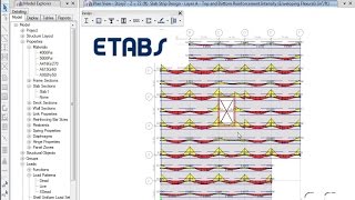 ETABS  24 Reinforced Concrete Slab Design Watch amp Learn [upl. by Enylrac187]