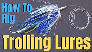 How to rig TROLLING LURES  Best Fishing Lures [upl. by Randal769]