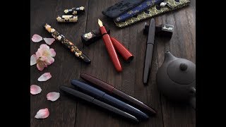 Dream Pen 夢万年筆 True Ebonite Fountain Pens with Japanese Art  Kickstarter Promotional Video [upl. by Nolyd]