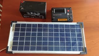 Impianto fotovoltaico economico offgrid [upl. by Akehsal102]