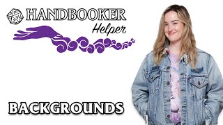 Handbooker Helper Backgrounds [upl. by Dulciana710]