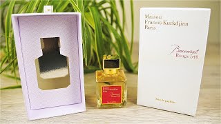 Baccarat Rouge 540  Maison Francis Kurkdjian Unboxing [upl. by Fiorenza]