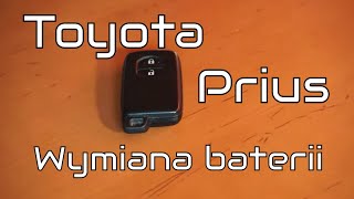 Wymiana baterii w pilocie samochodu Toyota [upl. by Astred]