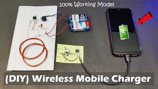 How to make Wireless Mobile Charger [upl. by Kcirdek758]