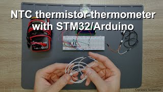 NTC thermistor thermometer with STM32Arduino [upl. by Baptist238]