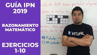 Guía IPN Razonamiento Matemático Ejercicios Resueltos 110  Vitual [upl. by Kelda]