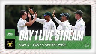 LIVE  Leicestershire Foxes v Gloucestershire  County Championship Day One [upl. by Natsirk530]