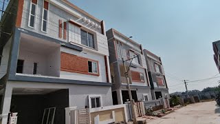 Villas for sale in Gated community Hyderabad  Villas and Houses Available [upl. by Topping]