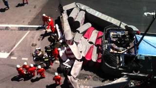 Perez crash F1 Monaco GP 2011 [upl. by Safire799]