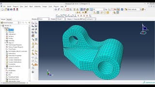 Abaqus Meshing Tutorials  How to Mesh Complex part in Abaqus [upl. by Forlini]