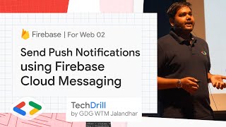 5 Send Push Notifications using Firebase Cloud Messaging  Firebase for Web 02  TechDrill [upl. by Jarad]