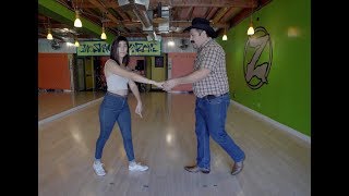 HOW TO DANCE CUMBIA ft Tiburcio [upl. by Nahgiem]