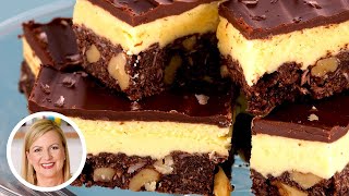 Professional Baker Teaches You How To Make NANAIMO BARS [upl. by Zennie]