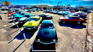 Classic Muscle Car Lot Inventory Update 1824 Maple Motors Hot Rods For Sale Full Walk American USA [upl. by Gnurt]