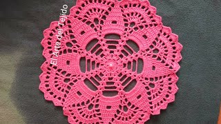 carpeta a crochet sencillatutorial [upl. by Aryl]