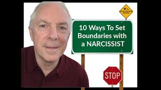 10 Ways To Set Boundaries With A Narcissist [upl. by Tavish]