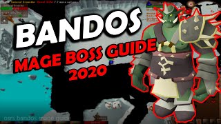 OSRS Bandos Bossing Guide BEST MAGE SETUP Updated 2020 [upl. by Giffer261]