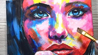 quotREALISEquot  Painting  Colour Portrait [upl. by Nettie233]