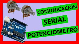 Conectar un POTENCIOMETRO a un ARDUINO UNO de forma FACILFUNCIONA [upl. by Urbana]