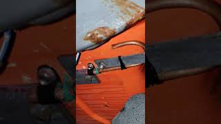 Kubota leaking hydraulic oil repair [upl. by Cacilie]