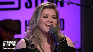 Kelly Clarkson Performs “Breakaway” on the Stern Show 2017 [upl. by Bello]