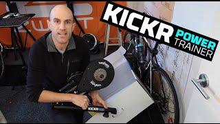 Wahoo Kickr Smart Trainer Setup For Beginners Indoor Cycling [upl. by Salvador522]