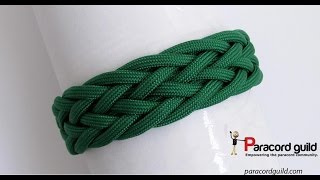 Gaucho knot paracord bracelet starting simple [upl. by Annaig348]