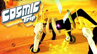 Cosmic Trip Gameplay  Aliens and Robots in VR  Lets Play Cosmic Trip [upl. by Lou]