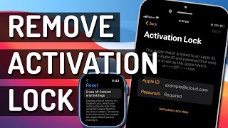 How To Remove Activation Lock From Apple Watch [upl. by Adilem]