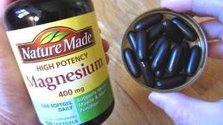 Nature Made Magnesium 400 mg High Potency [upl. by Netneuq517]