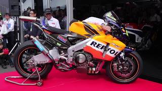 HONDA V5 RC211V 2002 MotoGP Exhaust Sound [upl. by Darryl]