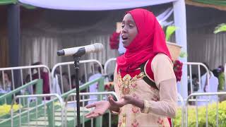 Leyla Performing live to the president uhurukenyatta [upl. by Ury]