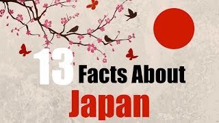 13 facts about Japan [upl. by Coughlin]