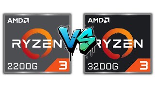 Ryzen 3 2200G vs Ryzen 3 3200G 20 games benchmark comparison [upl. by Atalanti]