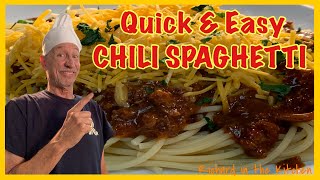 QUICK AND EASY CHILI SPAGHETTI  Richard in the kitchen [upl. by Dorothea382]