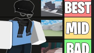 RANKING Every MAP In MVSD Roblox [upl. by Oberg318]