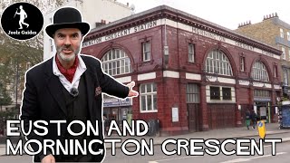 Euston and Mornington Crescent Splendidly Spiffing London Walking Tour [upl. by Emeline]