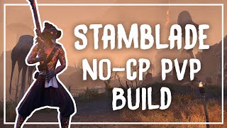 ESO  Stambladeexe NoCp PvP Build [upl. by Sumedocin]