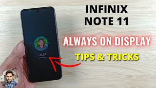 Infinix Note 11  Always On Display Settings amp Customization [upl. by Stead615]