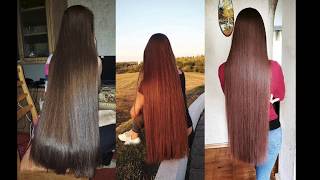 Beautiful Silky Long Hair by Nastya Legkoparim [upl. by Joaquin]