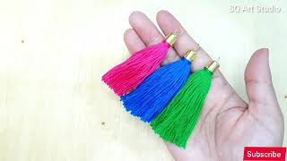 Thread Tassel making [upl. by Ttenaej]