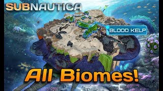 ALL BIOMES in Subnautica 10  Full release [upl. by Eyks]