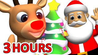 quotKids Christmas Songsquot 3 Hours  Rudolf Santa Claus Frosty amp More Children Busy Beavers [upl. by Mackintosh]