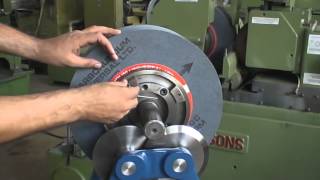 CENTERLESS GRINDING WHEEL BALANCING  BHAGWANSONS CENTERLESS GRINDERS [upl. by Chilt]